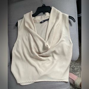 Flowy neck top